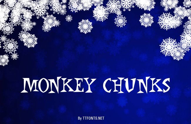 Monkey Chunks example